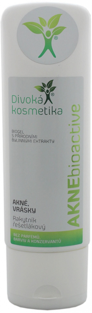 Divoká kosmetika Akne Bioactiv bylinný gel 200 ml od 259 Kč - Heureka.cz