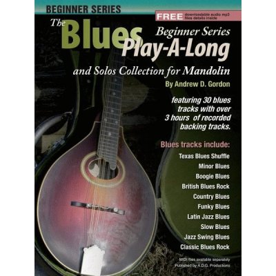 Blues Play-A-Long and Solos Collection noty tabulatury na mandolínu + audio – Hledejceny.cz