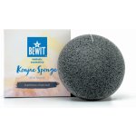 Bewit konjaková houbička Body Sponge bambusové Uhlí – Zboží Dáma