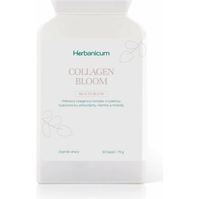Herbanicum Collagen Bloom Beauty Blend pro krásu zevnitř 60 kapslí – Hledejceny.cz