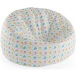 Sablio sedací vak Cocoon Dudlíky a body 75 x 45 x 35 cm – Sleviste.cz