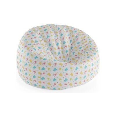 Sablio sedací vak Cocoon Dudlíky a body 75 x 45 x 35 cm – Sleviste.cz