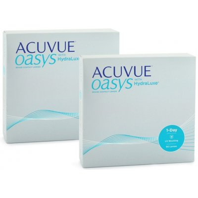 Johnson & Johnson Acuvue Oasys 1-Day with HydraLuxe 180 čoček – Hledejceny.cz