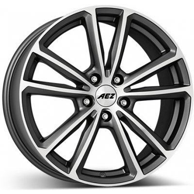 AEZ Tioga 7,5x18 5x108 ET48 graphite polished – Hledejceny.cz