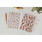 ePipí Sešit A5 Ptáci na růžové Listy sešitu Linky – Zboží Mobilmania