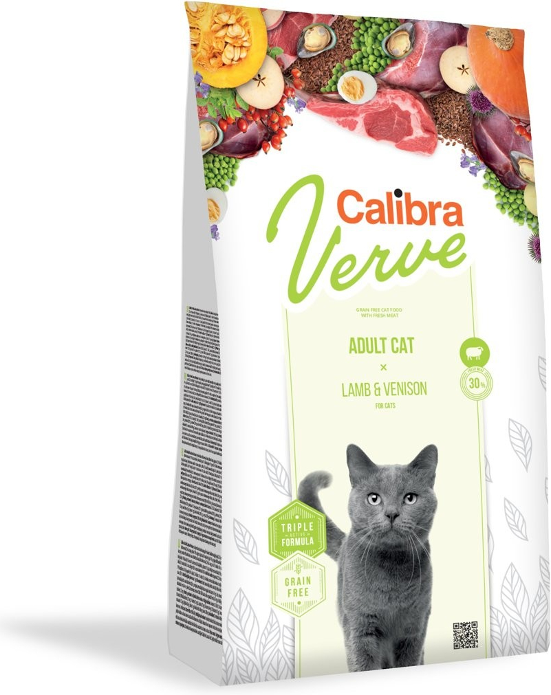 Calibra Verve Grain Free Adult Lamb & Venison 8+ 3,5 kg