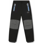 Kugo HK5068 chlapecké softshellové kalhoty zateplené modré zipy černá – Zboží Mobilmania