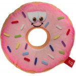 Dog Fantasy donut s obličejem růžový 12 cm – Zboží Dáma