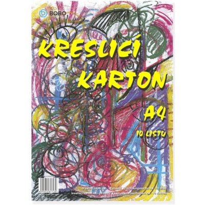 Kreslící karton A4, 10 volných listů – Zboží Mobilmania