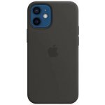 Apple iPhone 12 mini Silicone Case with MagSafe Black MHKX3ZM/A – Zboží Mobilmania