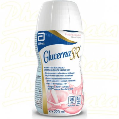 GLUCERNA SR JAHODOVÁ PŘÍCHUŤ POR SOL 1X220ML – Hledejceny.cz