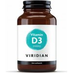 Viridian nutrition Vitamin D3 2000IU 150 kapslí – Hledejceny.cz