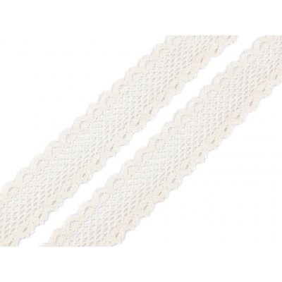 Prima-obchod Bavlněná krajka / vsadka paličkovaná šíře 34 mm, barva 6 režná světlá – Hledejceny.cz