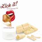 Lick it! erotický lubrikační masážní gel s vůní a příchutí čokolády 50 ml – Zboží Mobilmania