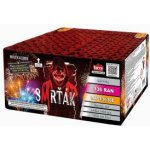 Ohňostroj BATERIE VÝMETNIC SMRŤÁK 136 ran 2/1 multikalibr Halloween BAT13630E – Zbozi.Blesk.cz