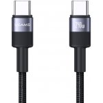 Usams 81029 USB-C / USB-C, 1,2m, černý – Zboží Živě