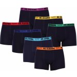 Lee Cooper pánské boxerky LCUBOX7P0110 1769913 černé 7 pack – Zboží Mobilmania