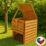 Tonap dřevěný kompostér 600 l TP55348
