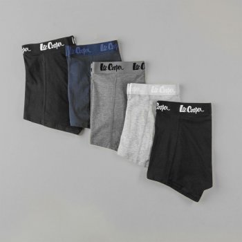 Lee Cooper Boxer 5pk Core Asst