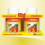 VitaHarmony Beta karoten 10.000 Promb. 100+100 tobolek ZDARMA – Hledejceny.cz