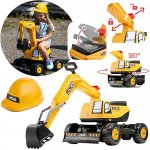 BIG Power Maxi bagr se sedadlem 55811 žluté – Zboží Mobilmania