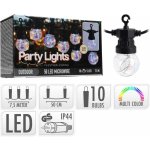 Světelný řetěz LED PARTY 10 žárovek 50LED – Hledejceny.cz