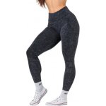 Nebbia Washed fitness legíny s vysokým pasem GYM WARRIOR 776 black – Zboží Dáma