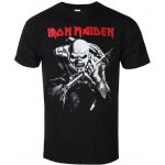 Tričko pánské Iron Maiden 50 Trooper Charge white ROCK OFF IMTEE212MB – Zboží Dáma