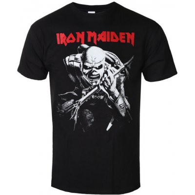 Tričko pánské Iron Maiden 50 Trooper Charge white ROCK OFF IMTEE212MB – Zboží Dáma