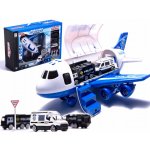 KIK Elektronické Nákladní Letadlo s autíčky a příslušenstvím Police – Zboží Dáma