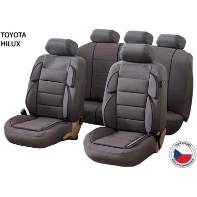 Autopotah CAPPA Perfetto YL Toyota Hilux, šedé – Hledejceny.cz