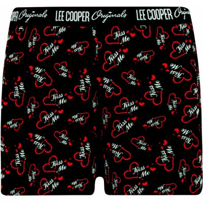 Lee Cooper Love dámské boxerky černá – Zbozi.Blesk.cz