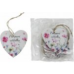 Dekorační srdce k zavěšení s nápisem Pro paní učitelku, 10 ks D7879 – Hledejceny.cz
