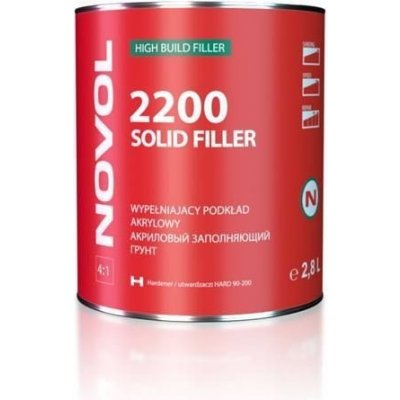 Novol N plnič Solid Filler 2200 4:1 černý 2,8l – Zbozi.Blesk.cz