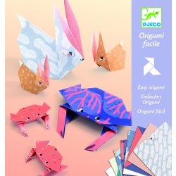 DJECO Jednoduché Origami: Zvířecí rodinky