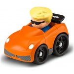 Fisher-Price Little People mini auto Eddie oranžové BGC64 – Hledejceny.cz