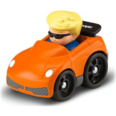 Fisher-Price Little People mini auto Eddie oranžové BGC64