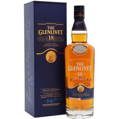 Glenlivet 18y 43% 0,7 l (karton) – Zbozi.Blesk.cz