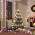 zahrada-XL Světelný LED řetěz se 2 000 LED pastelový barevný 45 m PVC – Hledejceny.cz