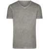 Pánské Tričko James&Nicholson pánské tričko JN976 grey