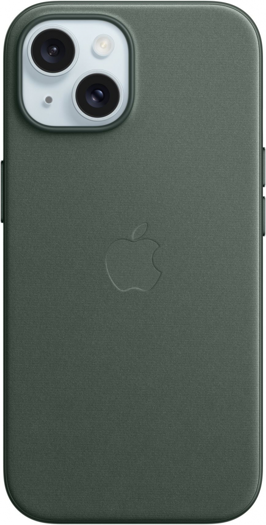 Apple z tkaniny FineWoven s MagSafe na iPhone 15, listově zelené MT3J3ZM/A