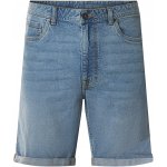 esmara Men pánské džínové kraťasy tmavě modrá – Zboží Mobilmania