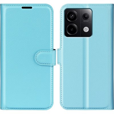 Litchi knížkové Xiaomi Redmi Note 13 X6 5G - modré – Zbozi.Blesk.cz