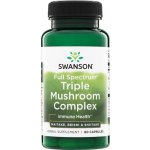 Swanson Triple Mushroom Complex Extract 60 kapslí – Hledejceny.cz