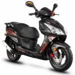 Barton Motors Falcon Skútr 50cc 4t Černo-červená – Hledejceny.cz