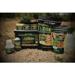 Jet Fish boilies s Legend Range Žlutý Impuls Ořech/Javor 250g 24mm