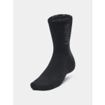 Under Armour UA 3-Maker Mid-Crew 3 páry Černá – Zboží Dáma
