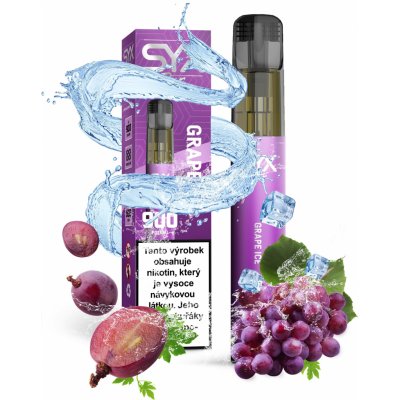 Syx Bar Grape Ice 16,5 mg 900 potáhnutí 1 ks – Zboží Mobilmania