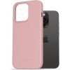 Pouzdro a kryt na mobilní telefon Apple AlzaGuard Matte TPU Case pro iPhone 15 Pro růžový