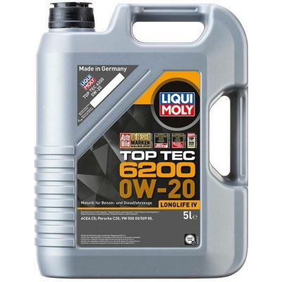 Liqui Moly TOP TEC 6200 0W-20 5 l 20781 – Hledejceny.cz